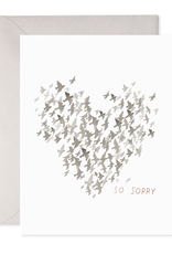 E. FRANCES PAPER STARLINGS CONDOLENCE CARD