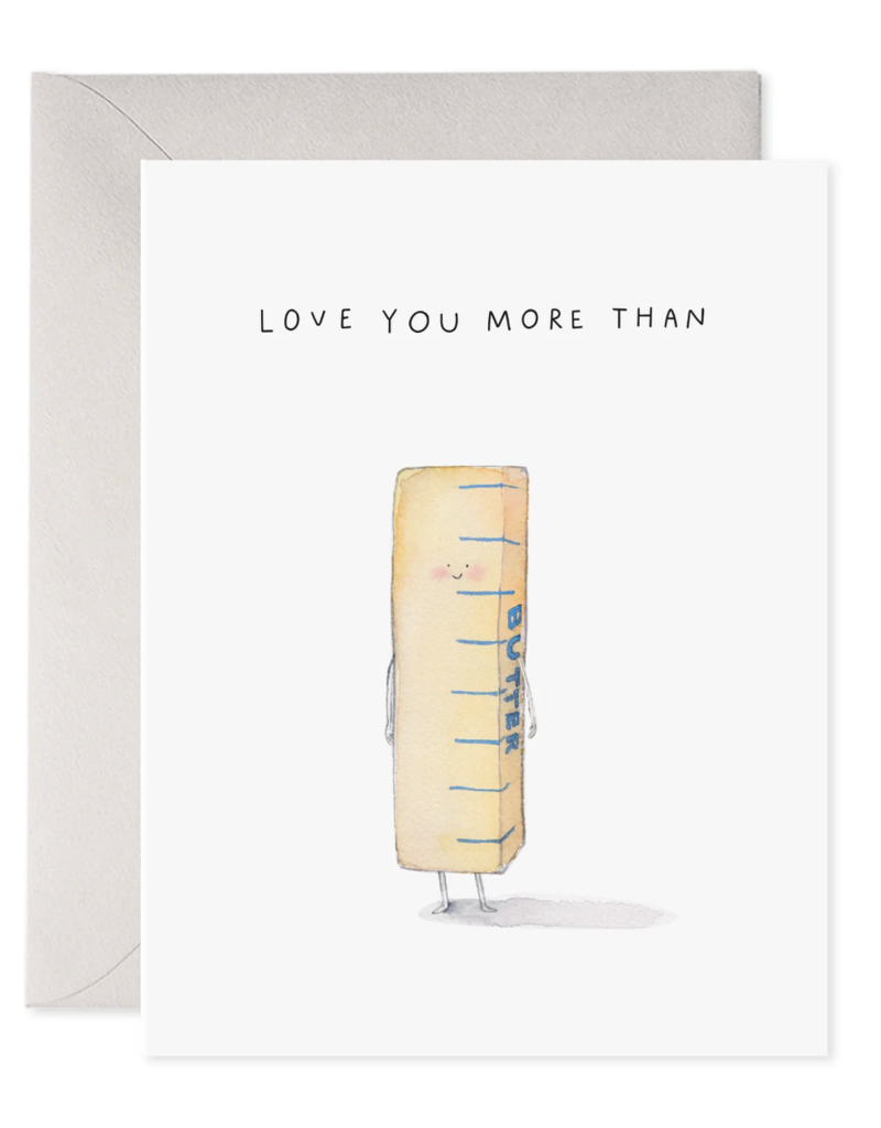 E. FRANCES PAPER MORE THAN BUTTER CARD