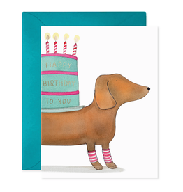 SLINKY DOG BIRTHDAY CARD
