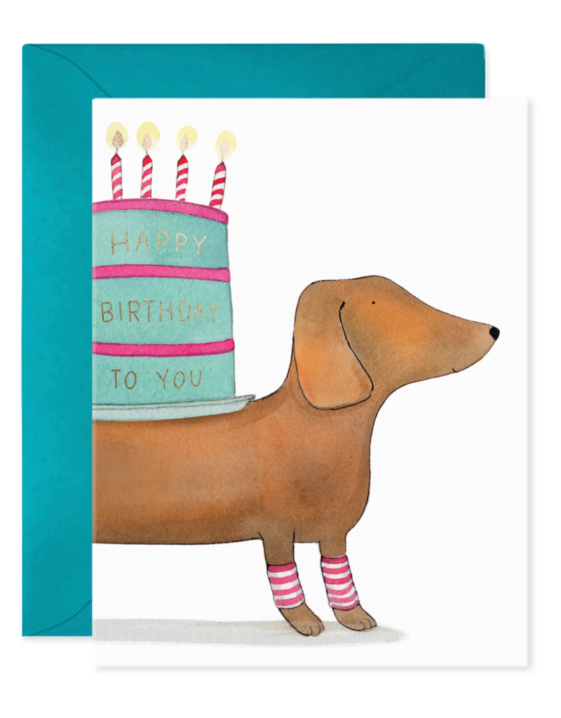 SLINKY DOG BIRTHDAY CARD