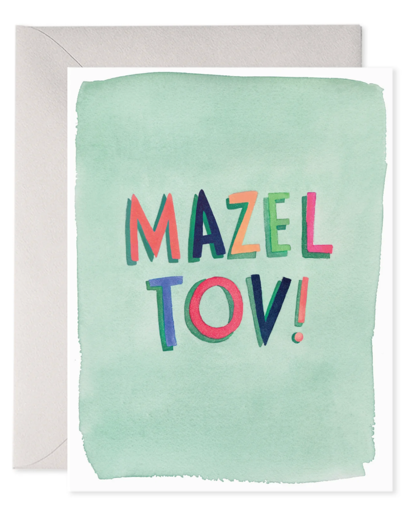 E. FRANCES PAPER MAZEL TOV CARD