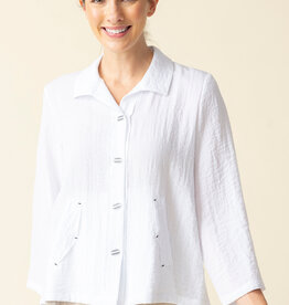 PLEAT BACK JACKET