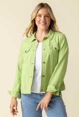 DENIM KNIT JACKET