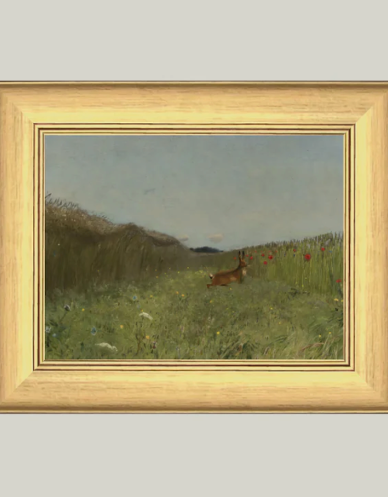HARE IN THE GRAIN JOZEF CHELMONSKI 11X9
