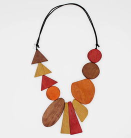ORANGE LONG ALEXIS NECKLACE