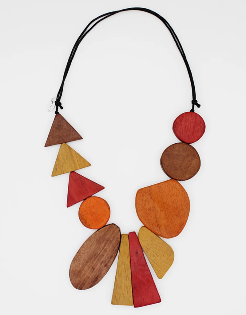 ORANGE LONG ALEXIS NECKLACE