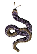 TROVELORE AMETHYST SNAKE BROOCH
