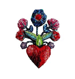 TROVELORE FRIDA'S FLOWERS BROOCH