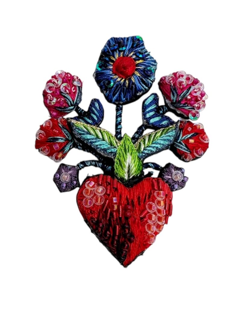 TROVELORE FRIDA'S FLOWERS BROOCH