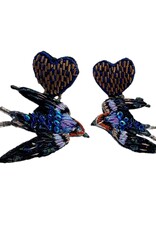 TROVELORE LOVE SWALLOW EARRINGS
