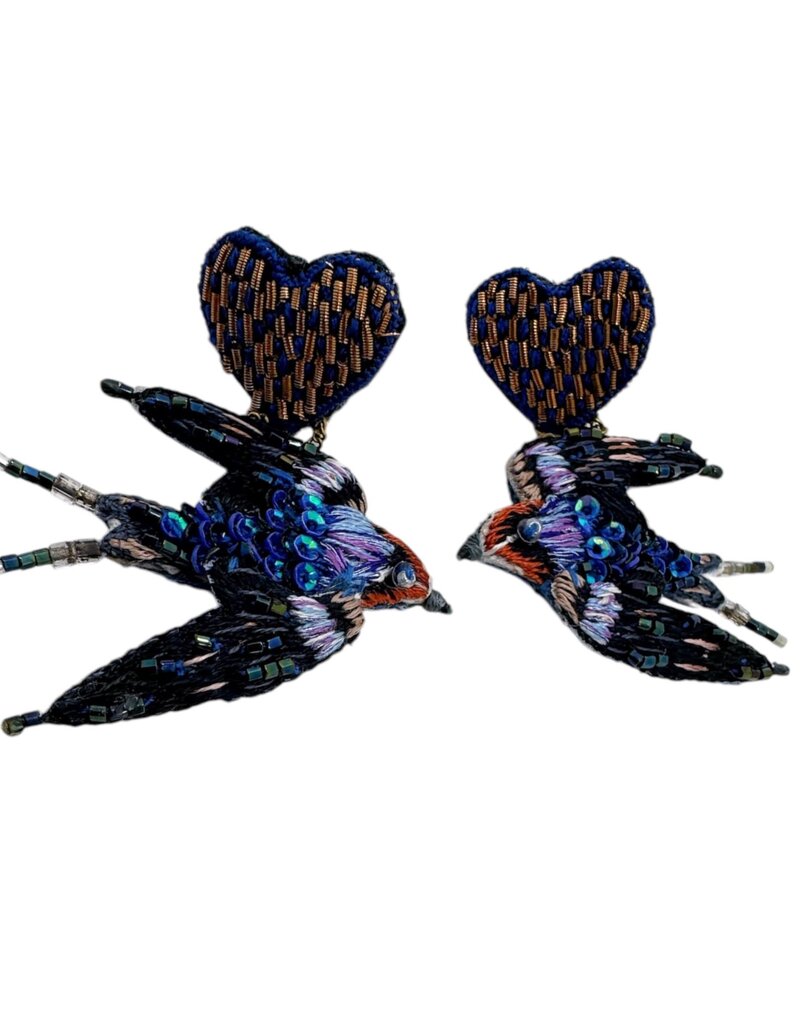 TROVELORE LOVE SWALLOW EARRINGS