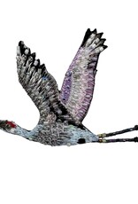 TROVELORE SANDHILL CRANE BROOCH