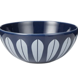 SM LOTUS BOWL DARK BLUE/WHITE