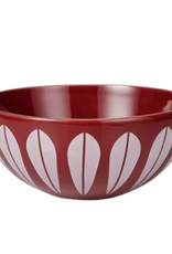 SM LOTUS BOWL RED/WHITE