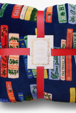 BOOKSHELF FLEECE BLANKET