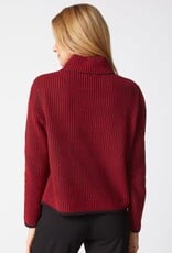 NIGHT AND DAY KNIT BUTTON COLLAR PULLOVER