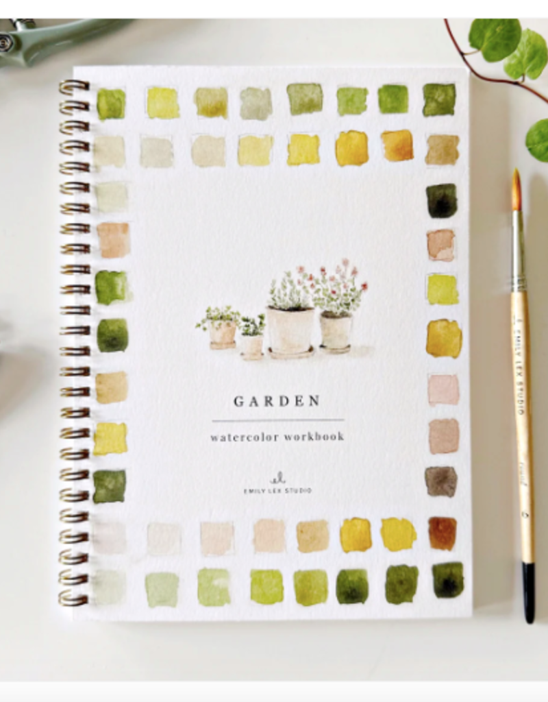 GARDEN WATERCOLOR WORKBOOK