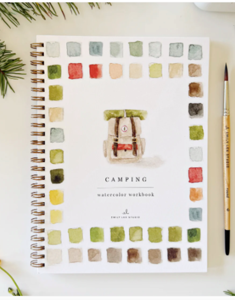 CAMPING WATERCOLOR WORKBOOK