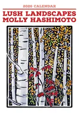 MOLLY HASHIMOTO LUSH LANDSCAPES 2026 MINI WALL CALENDAR