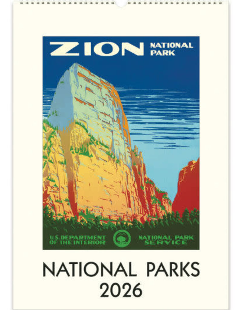 NATIONAL PARKS WALL CALENDAR 2026