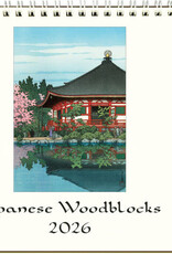 JAPANESE WOODBLOCK DESK CALENDAR 2026