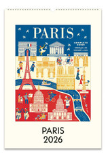 PARIS WALL CALENDAR 2026
