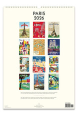 PARIS WALL CALENDAR 2026