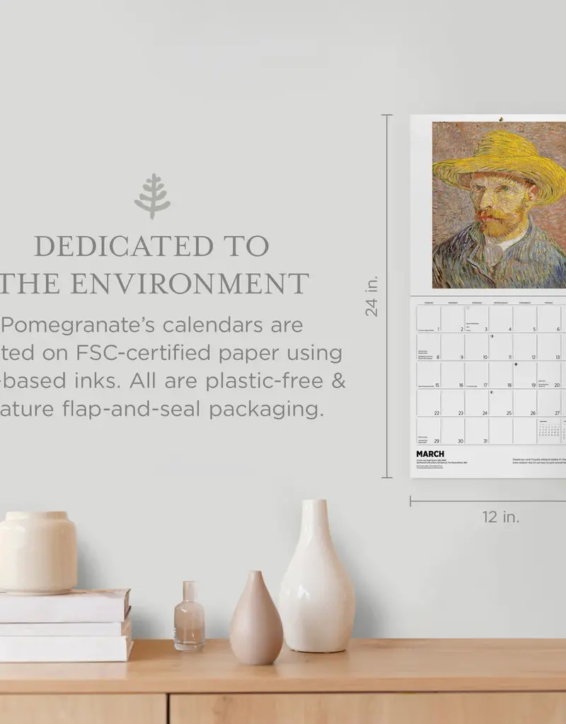 VINCENT VAN GOGH 2026 WALL CALENDAR