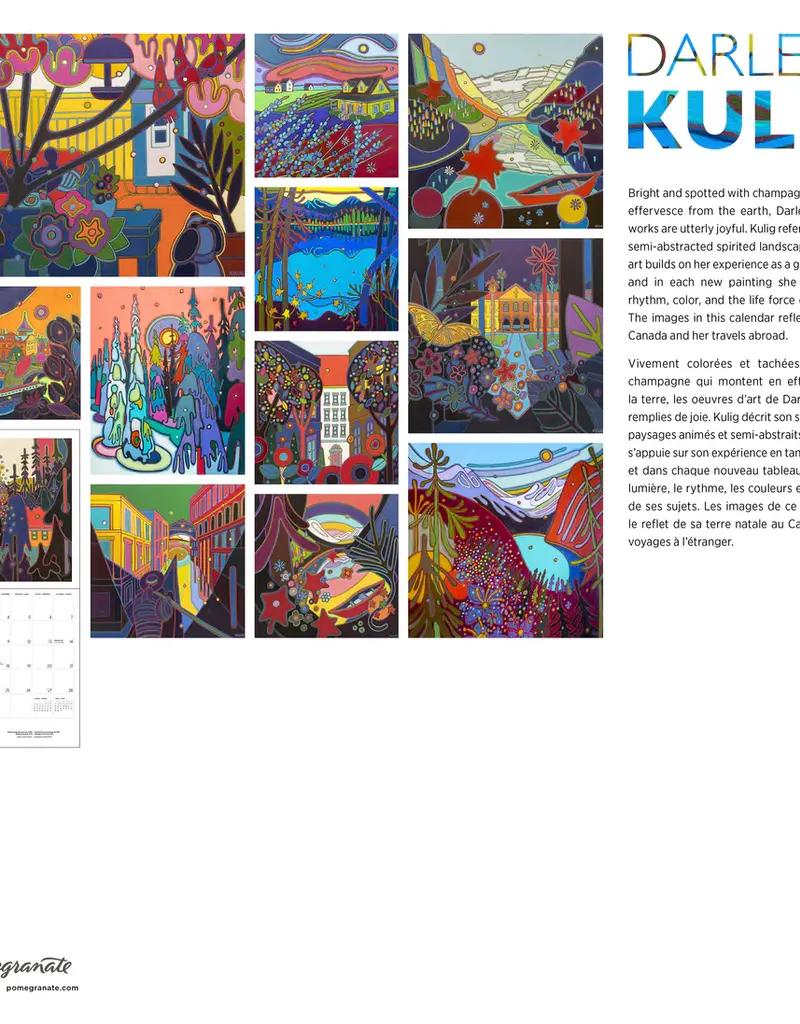 DARLENE KULIG 2026 WALL CALENDAR