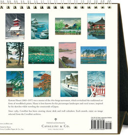 JAPANESE WOODBLOCK DESK CALENDAR 2027