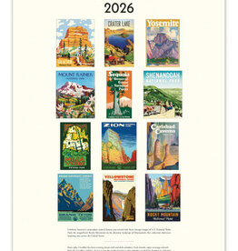 NATIONAL PARKS WALL CALENDAR 2027