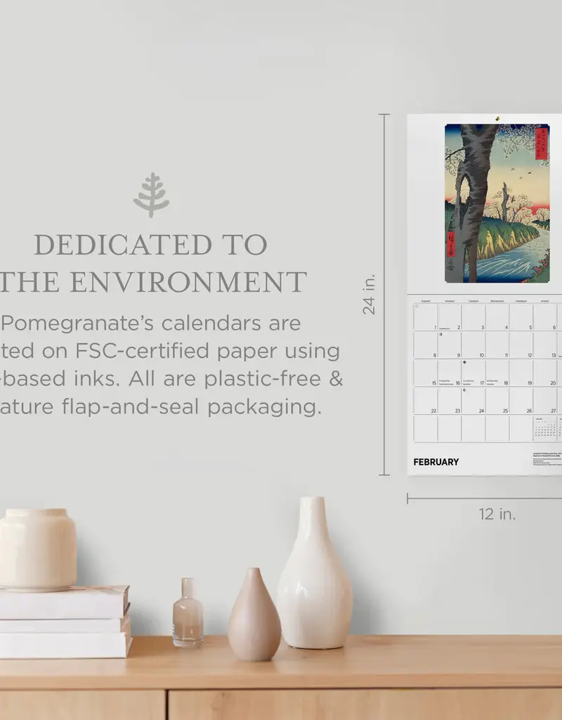 HIROSHIGE 2026 WALL CALENDAR
