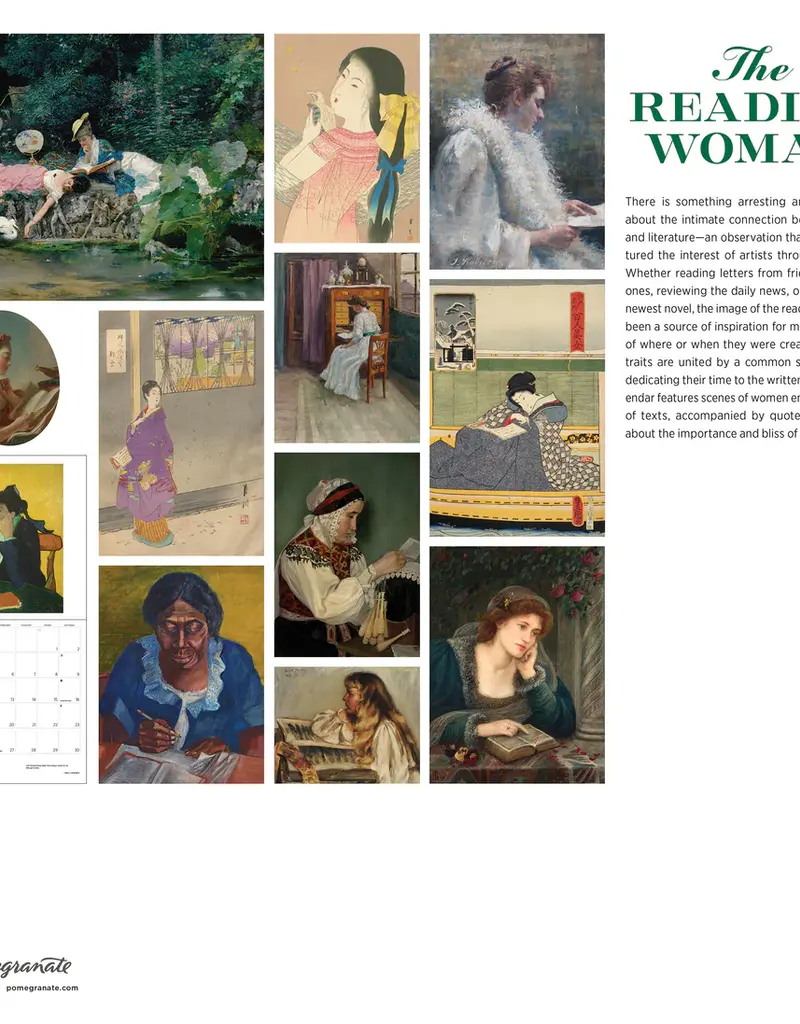 THE READING WOMAN 2026 WALL CALENDAR