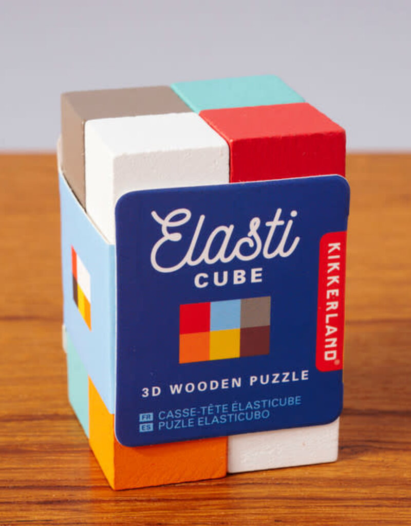 ELASTI CUBE 3C WOODEN PUZZLE