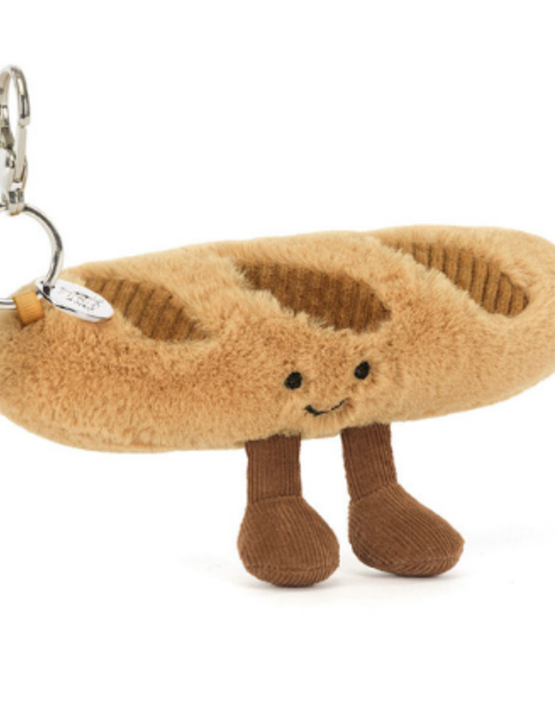 JELLYCAT AMUSEABLE BAGUETTE BAG CHARM
