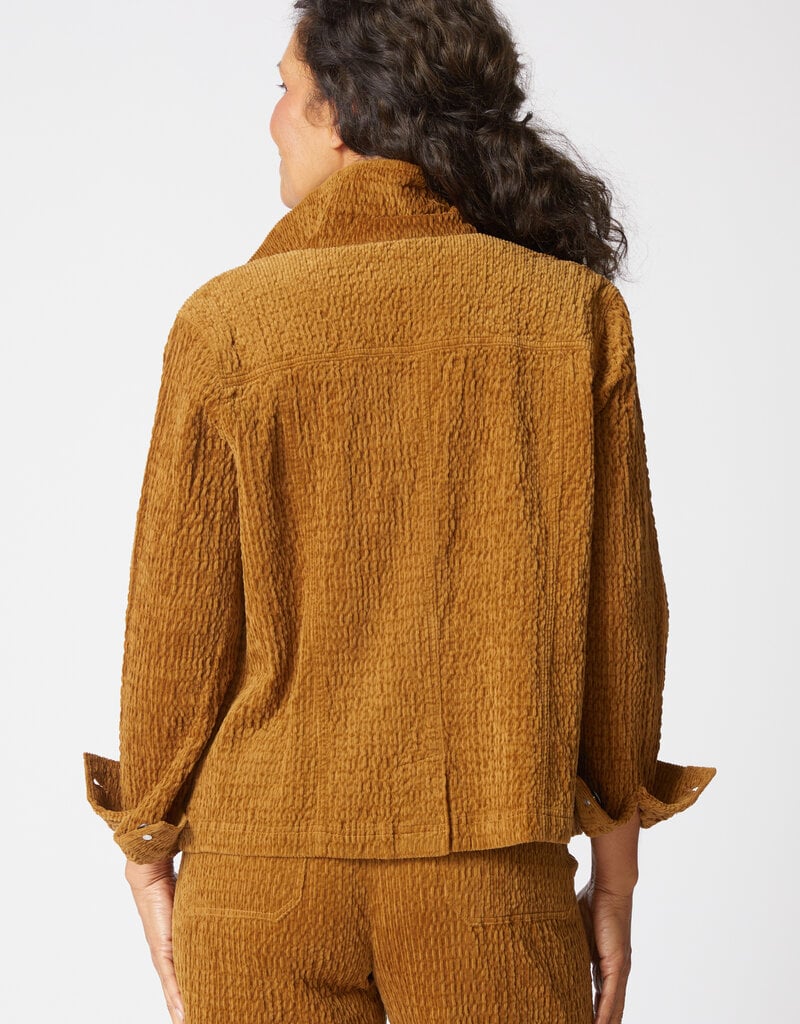 RUSTIC STRETCH CORD BOYFRIEND JACKET