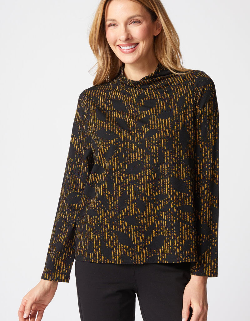 URBAN CANOPY WRAP NECK TOP
