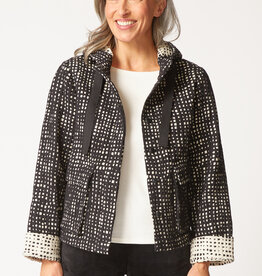 AUTUMN CHECK CARGO HOODIE JACKET