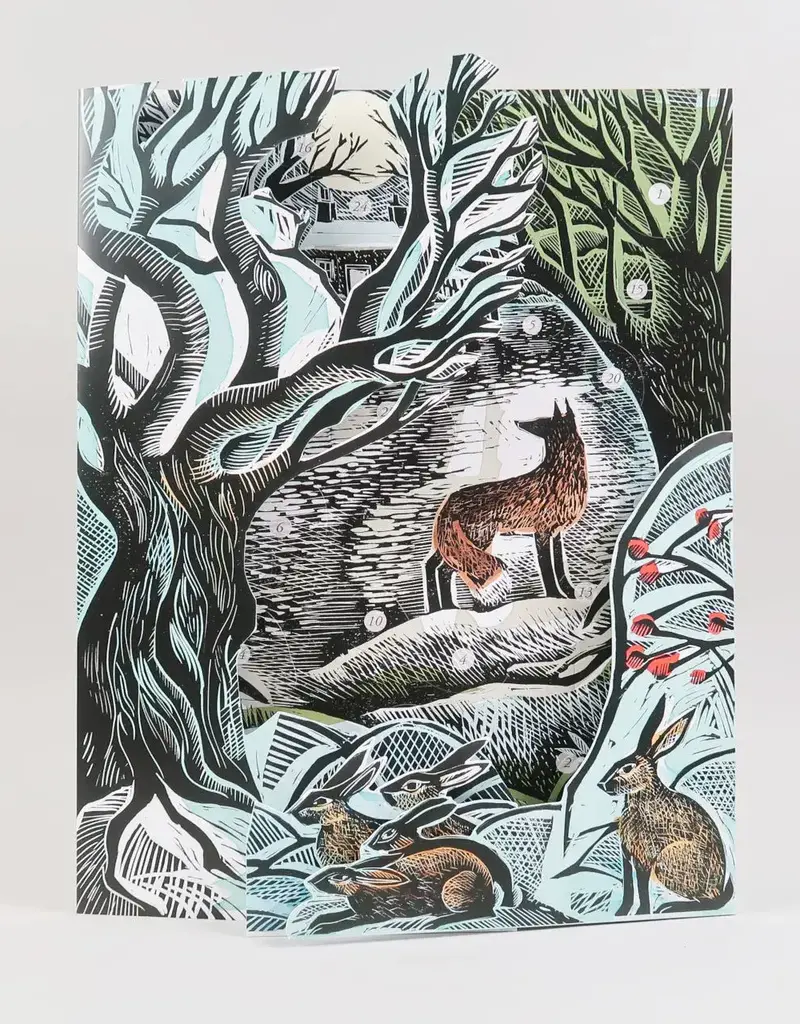 ANGELA HARDING MIDNIGHT FOX ADVENT CALENDAR