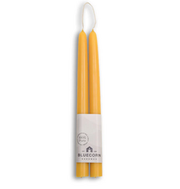 BLUECORN BEESWAX NATURAL BEESWAX TAPERS