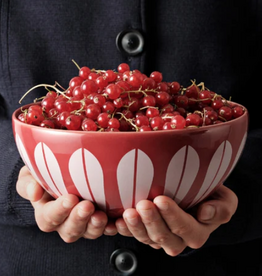 LG LOTUS BOWL RED/WHITE