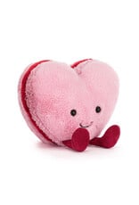 JELLYCAT COLETTE PINK HEART MACARON