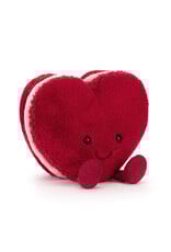 JELLYCAT ARLETTE RED HEART MACARON