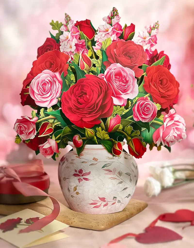 FRESHCUT PAPER BLOOMING ROSES