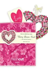 FRESHCUT PAPER MINI CHERRY BLOSSOM HEART