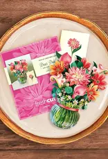 FRESHCUT PAPER MINI DEAR DAHLIA POP UP CARD