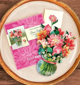 FRESHCUT PAPER MINI DEAR DAHLIA POP UP CARD