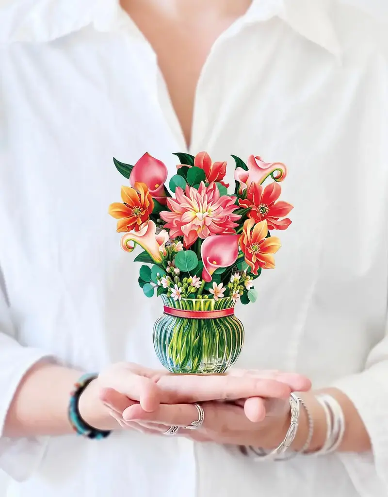 FRESHCUT PAPER MINI DEAR DAHLIA POP UP CARD