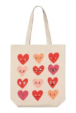 HEART TO HEART TOTE BAG