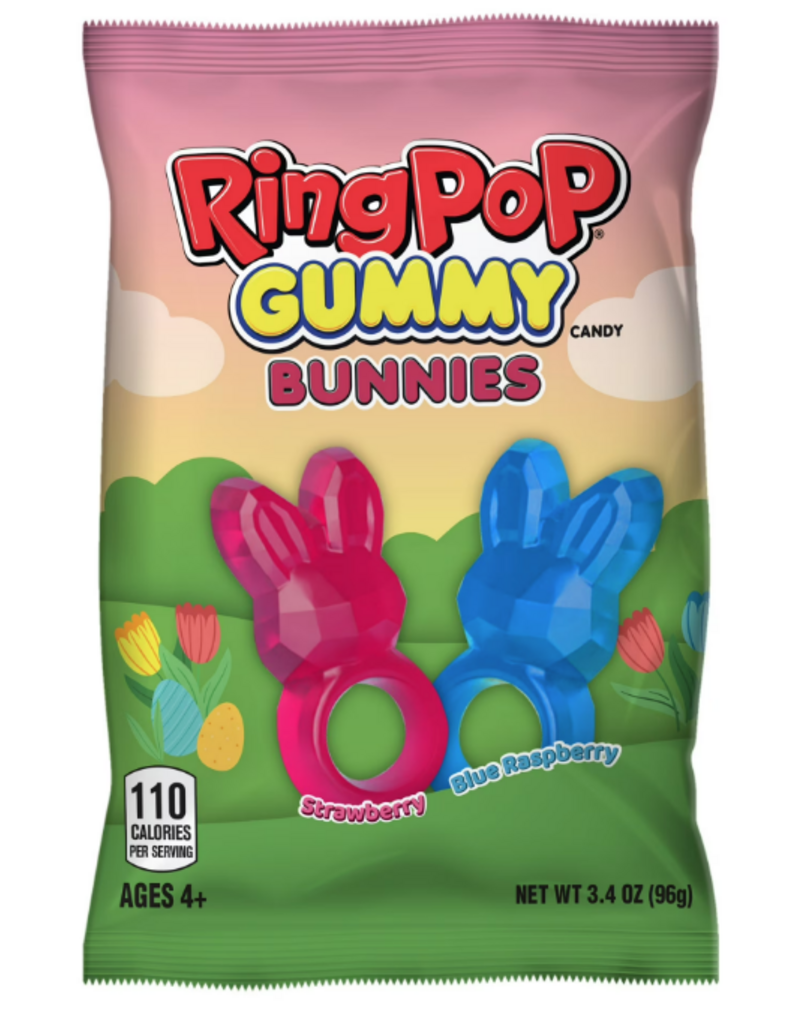 RING POP SHAPED GUMMY BUNNIES